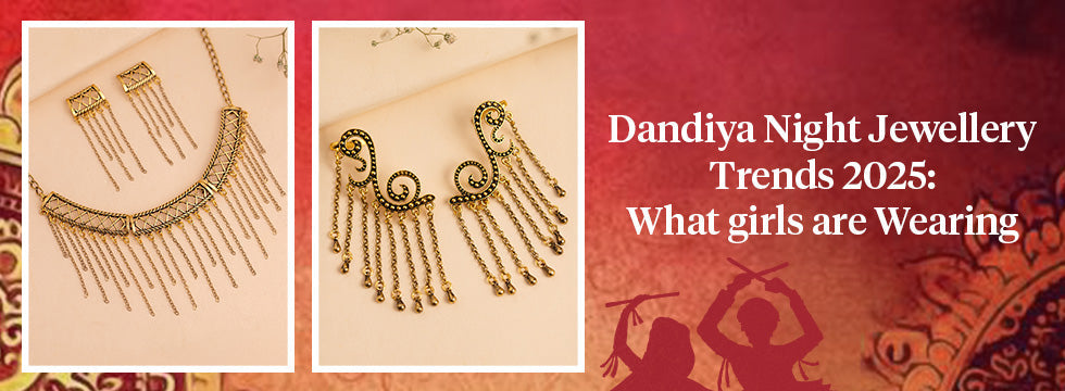 Dandiya Night Jewellery Trends 2025: What girls are Wearing