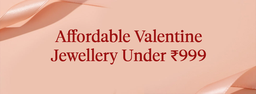 Affordable Valentine Jewellery Under ₹999