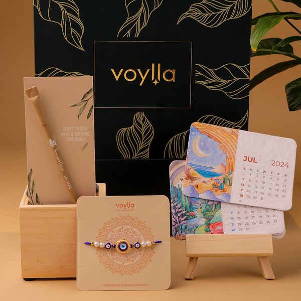 Sustainable Rakhi Gift Hamper For Brother – VOYLLA