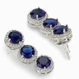 Sparkling Elegance Victorian Style CZ Jewellery Set