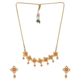 Temple Bell Gold Plated Necklace Set