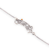 Aham Brahmasmi Inscription Chain Bracelet