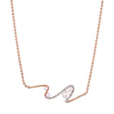 Voylla Rose Gold-Plated Brass Necklace
