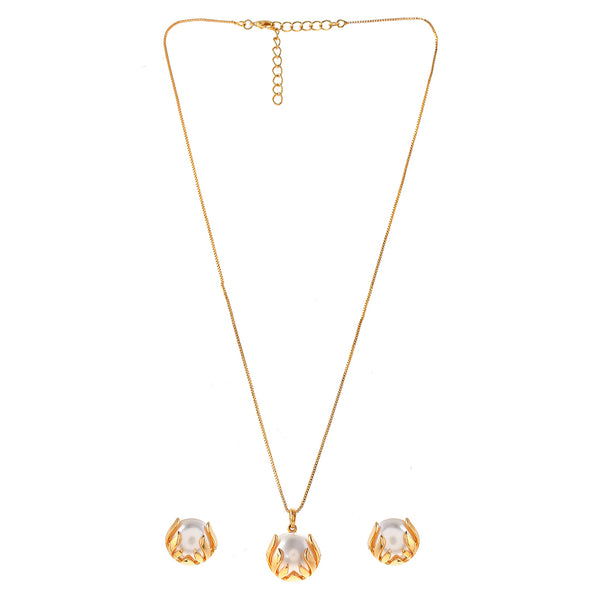 Madeline Pearl Pendant Set – VOYLLA