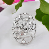 Fresh Fern Chloe Statement Ring