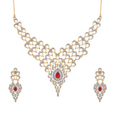 Peacock Royal Gold Necklace Set