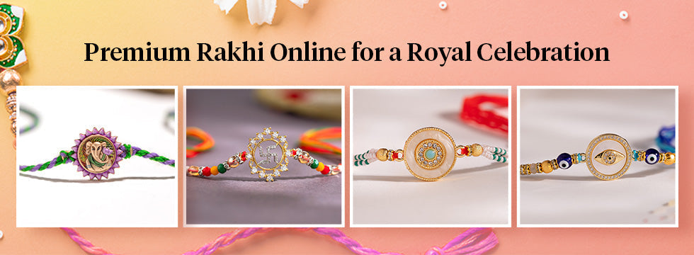 Premium Rakhi Online for a Royal Celebration