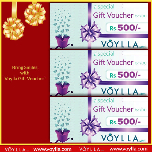 Introducing Voylla  E Gift Vouchers: "Tension Free Gift Solution"