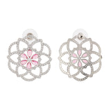 Halo Essence Mandala Floral Choker Necklace Set