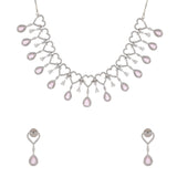 Halo Essence Heart Collar Necklace Set