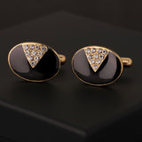 Statement Imperial Black Cufflinks