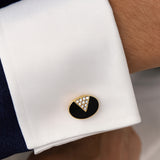 Statement Imperial Black Cufflinks