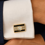 Statement Royale Crystal Cufflinks