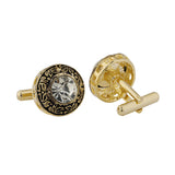 Statement Regal Round Cufflinks