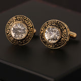 Statement Regal Round Cufflinks