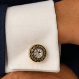 Statement Regal Round Cufflinks