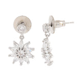 Korean Bling Daisy Drops Earrings