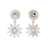 Korean Bling Daisy Drops Earrings