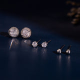 Korean Bling Everyday Spark Set Earrings Combo