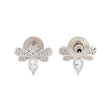 Korean Bling Crystal Wings Studs Earrings