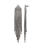 Korean Bling Eclipse Tassel Earrings Earrings