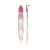 Korean Bling Cosmic Tassel Earrings Earrings