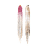 Korean Bling Cosmic Tassel Earrings Earrings