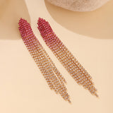 Korean Bling Cosmic Tassel Earrings Earrings