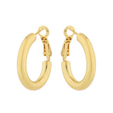 Korean Bling Bold Glow Hoops Earrings