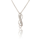 Valentine’s Day Eternal Grace Sterling Silver Infinity Pendant
