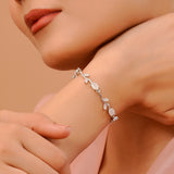Sparkling Essentials Frost Vine Tulip Bracelet