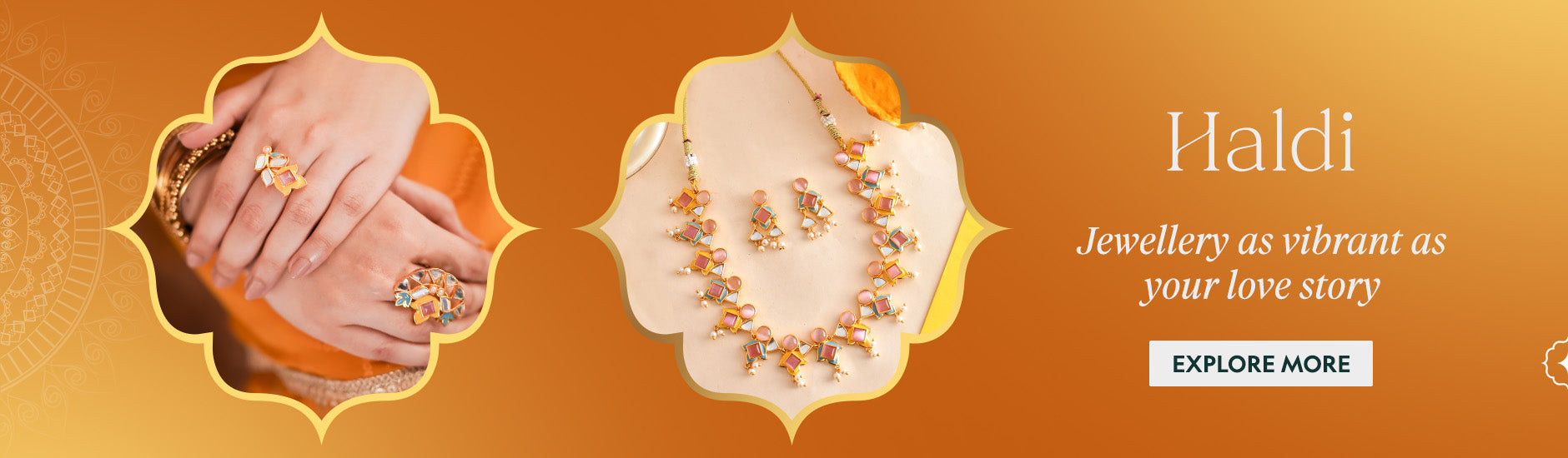 voylla.com - Jewellery collection for the Haldi ceremony