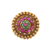 Gold Essentials Nakshatra Antique Temple Ring