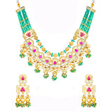 Gold Elegance Royal Heritage Necklace Set