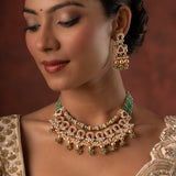 Gold Elegance Royal Heritage Necklace Set