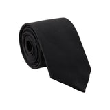 Midnight Weave Black Men’s Tie & Pocket Square Gift Set