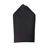 Midnight Weave Black Men’s Tie & Pocket Square Gift Set