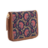 Floral Charm Clutch Wallet Bag