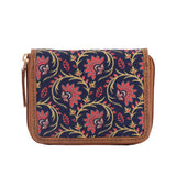 Floral Charm Clutch Wallet Bag