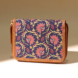 Floral Charm Clutch Wallet Bag