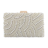 Pearl Luxe Party Sling Clutch Bag