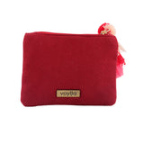 XOXO Beaded Coin Bag