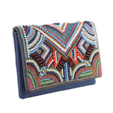 Boho Glam Beaded Party Clutch Bag