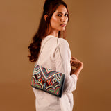 Boho Glam Beaded Party Clutch Bag