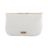 Tropical Bloom Beaded Clutch Bag