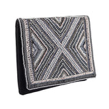 Midnight Luxe Beaded Clutch Bag