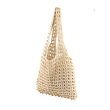 Sandy Dune Crochet Tote Bag