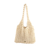 Sandy Dune Crochet Tote Bag