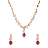 Kundan Opulence Royal Ruby Necklace Set