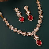 Kundan Opulence Royal Ruby Necklace Set